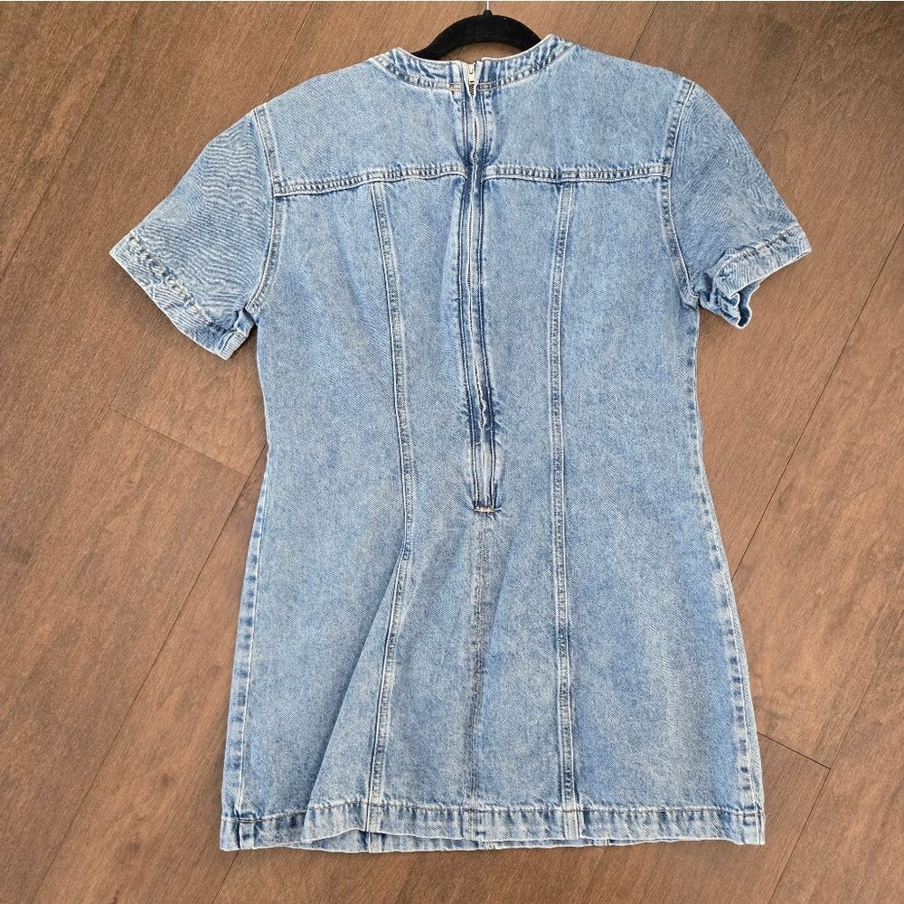 H&M Denim Lace dress Size M - Picture 7 of 9